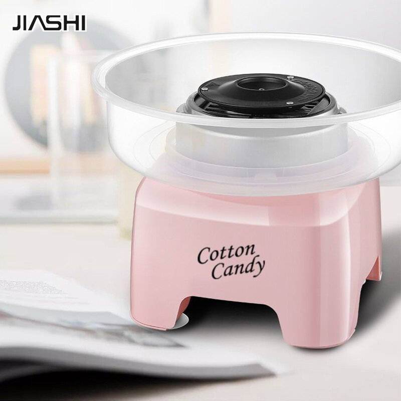 Máy làm kẹo bông jiashi máy làm kẹo bông chạy điện mini thủ công tự động vẽ lạ mắt cho trẻ em
