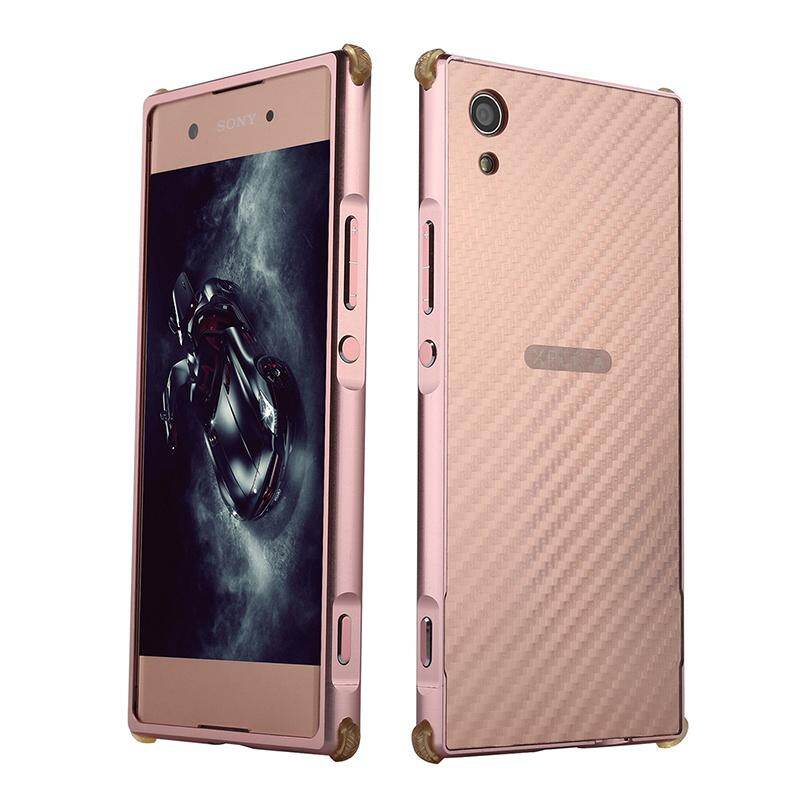 Ốp Lưng Kim Loại Nhôm Cho Sony Xperia XA1 Plus Vỏ Cứng Bằng Sợi Carbon Dành Cho Sony Xperia XA1 Plus