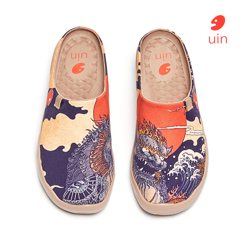 UIN-Men รองเท้าผ้าใบน้ำหนักเบาทาสีรองเท้าไม่มีส้นลำลองสบายแฟชั่น 2021 ราคา 3,638 บาท*ส่งฟรี