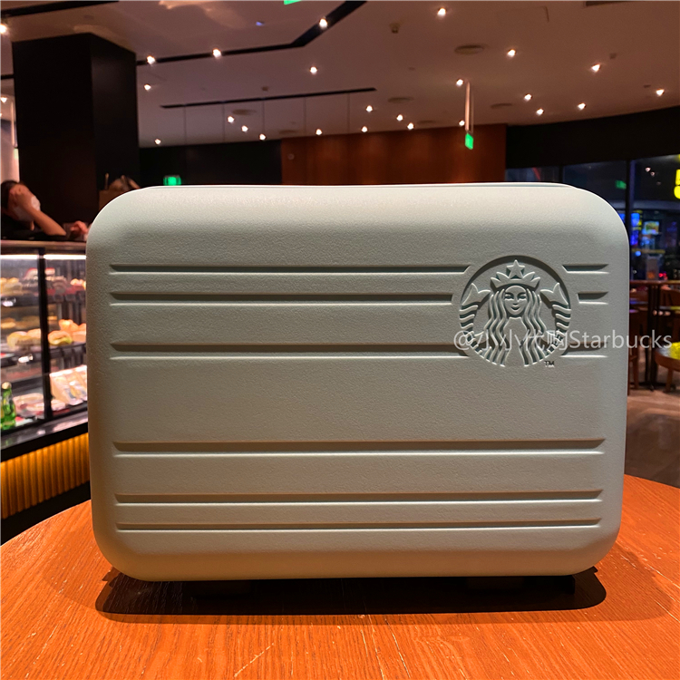 Starbuck Starbuck Hộp Đựng Cuộc Họp Thường Niên Vali Macaron 10 Inch Vali Đựng Mỹ Phẩm Di Động Lên Máy Bay
