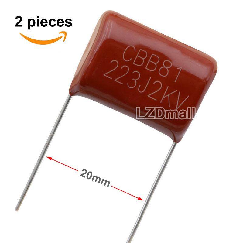 2pcs cbb 223j2kv 223j3kv tụ điện 223 2000v 3000v 223j 2kv 3kv p20mm cbb81 metallized phim tụ điện