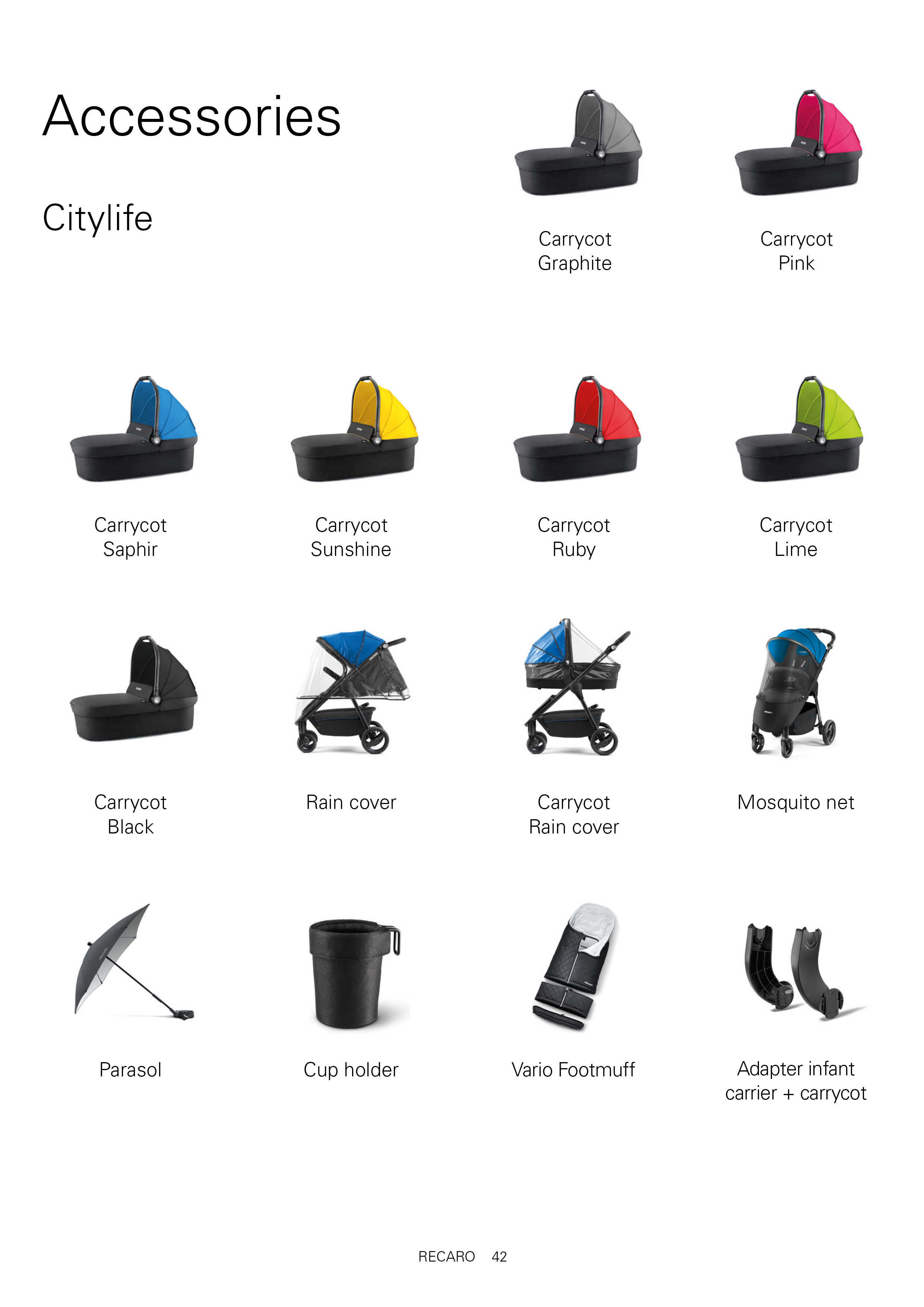 recaro citylife rain cover