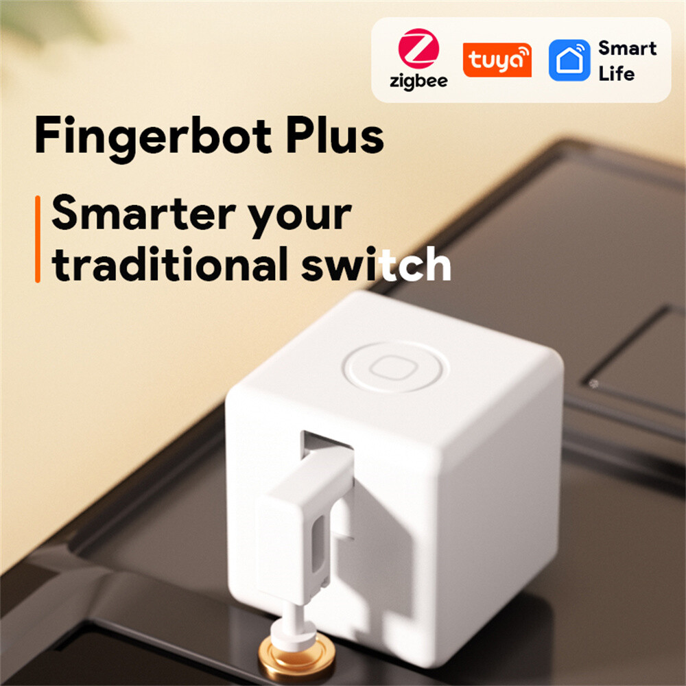 Zigbee tuya Bluetooth ngón tay thông minh Robot chuyển đổi cánh tay cơ khí Bot nút Pusher cuộc sống thông minh ứng dụng điều khiển bằng giọng nói từ xa làm việc cho Alexa Google nhà