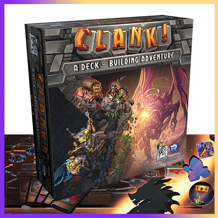 Clank! Trải Nghiệm Dungeon Delving! 2-4 Người Chơi | Một Cuộc Phiêu Lưu Xây Dựng Sàn! Trò Chơi Cờ Bàn Cho Người Lớn Và Bữa Tiệc Gia Đình | Coi Chừng Con Rồng