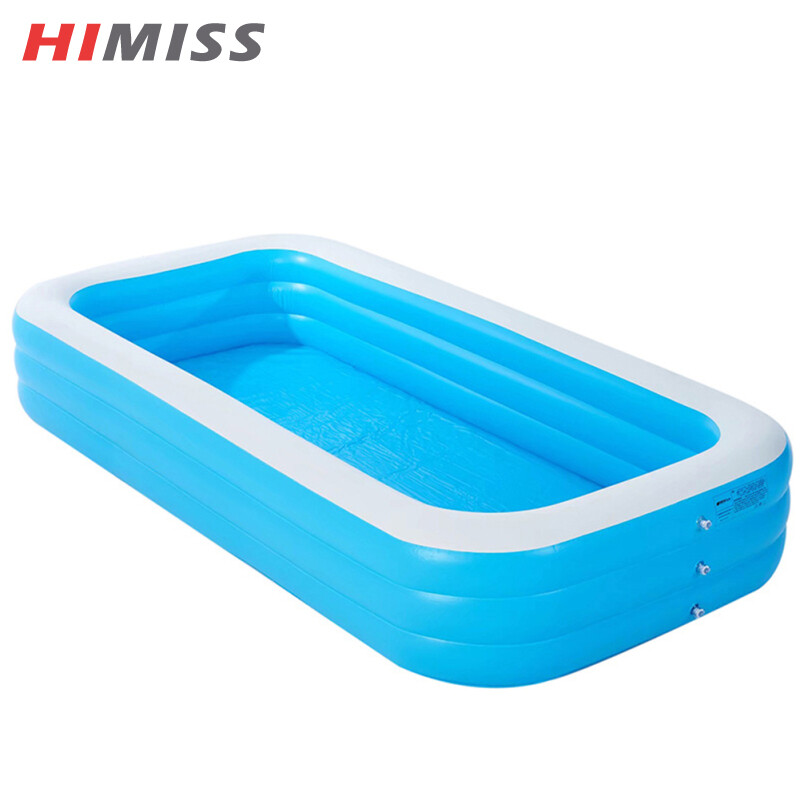 HIMISS RC Children Inflatable Swimming Pool Large Family Summer Outdoor Pool Kids ราคา 1,748 บาท*ส่งฟรี