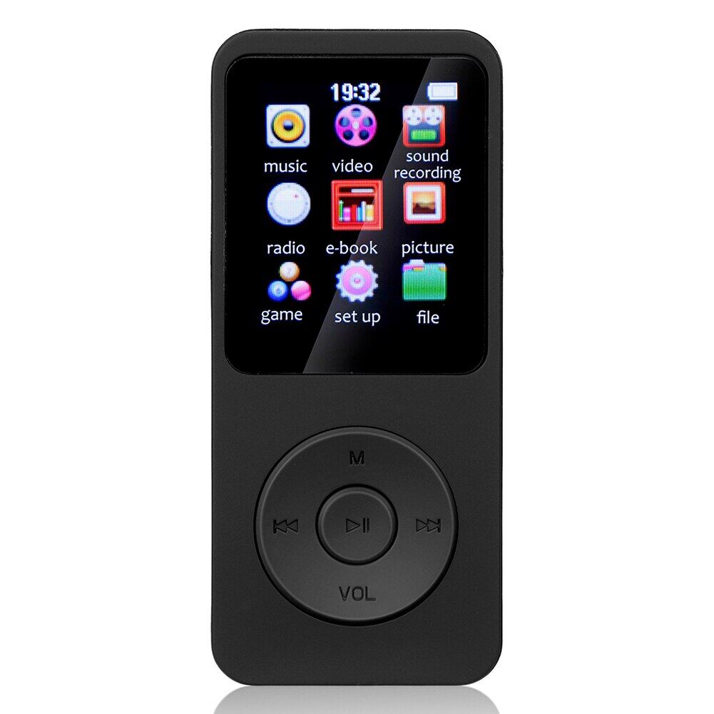 Mini walkman mp3 máy nghe nhạc 1.8inch đa-ngôn ngữ bluetooth 5.0 sinh viên âm nhạc mp3 mp4 máy nghe nhạc usb 2.0 3.5mm jack cho windows