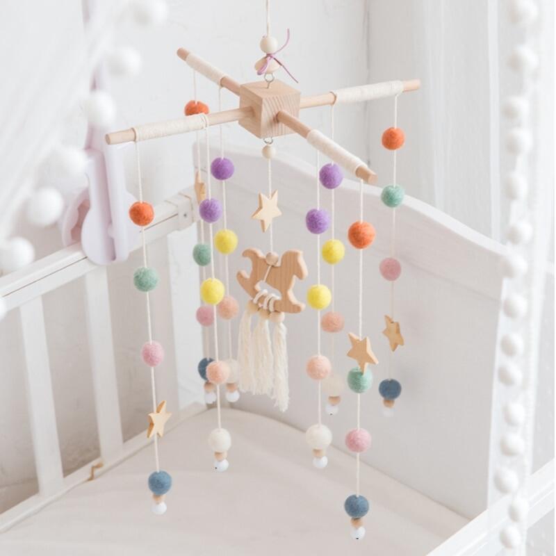 Baby Mobile Hanging Rattles Toys Wind