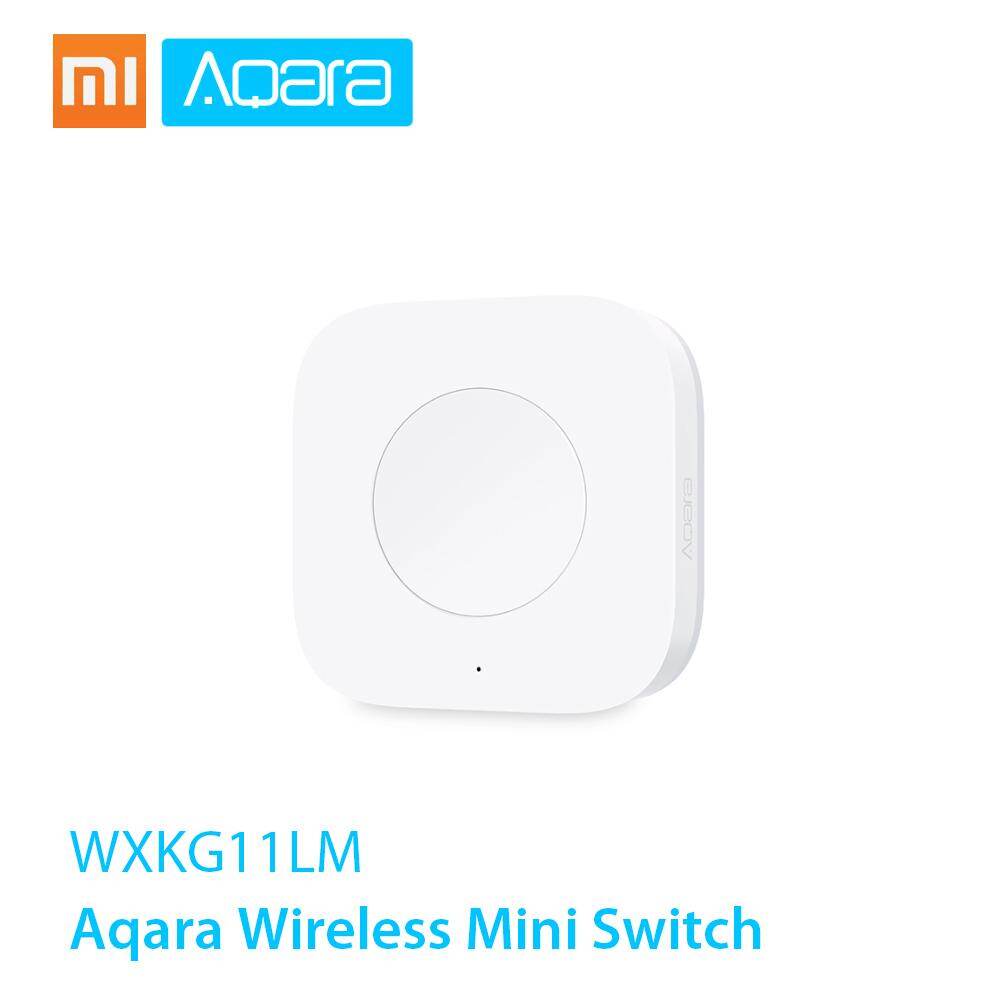Công tắc mini không dây xiaomi aqara, công tắc điều khiển từ xa hệ thống zigbee sử dụng với bộ điều khiển không khí xiaomi gateway aqara đối tác