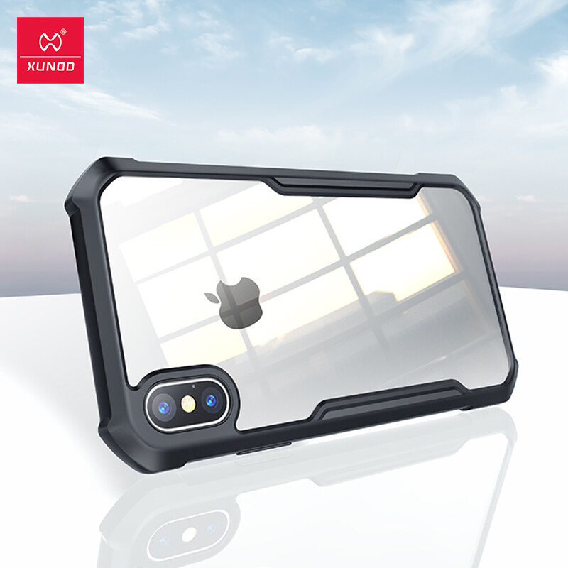 Ốp Lưng iPhone X XS XR XS MAX, Xundd Không Khí-Túi Trường Hợp Dành Cho iPhone X XS XR XS MAX, Túi Khí Bảo Vệ Ốp Lưng Trong Suốt Ốp Điện Thoại Trong Suốt