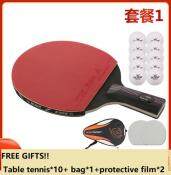 Upgraded TIMO BOLL Carbon Table Tennis Racket for Beginners