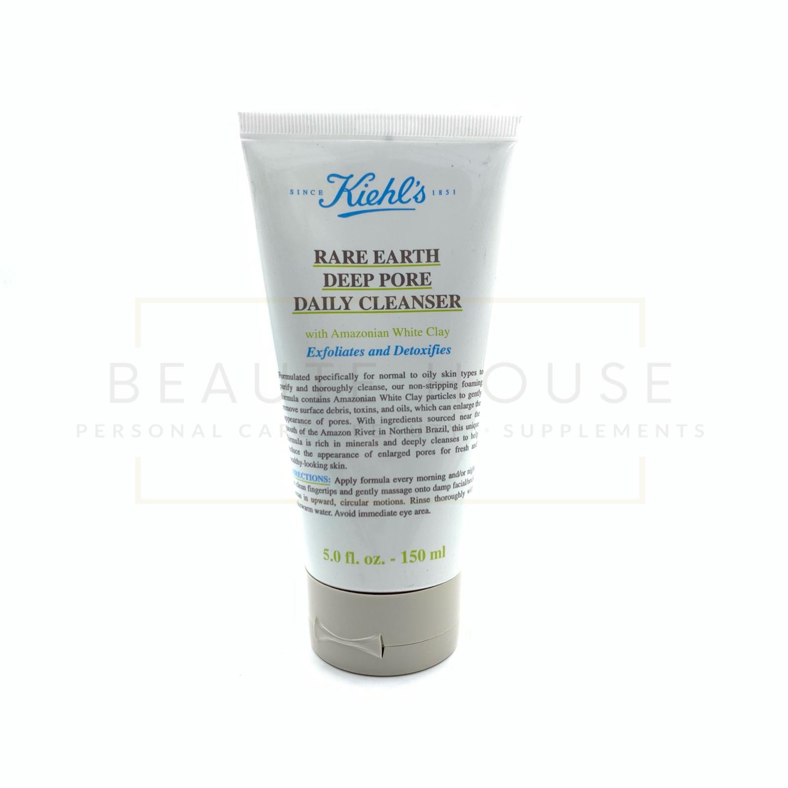 Kiehl's / Kiehls Rare Earth Deep Pore Daily Cleanser 150ml/5oz ราคา 1,539 บาท*ส่งฟรี