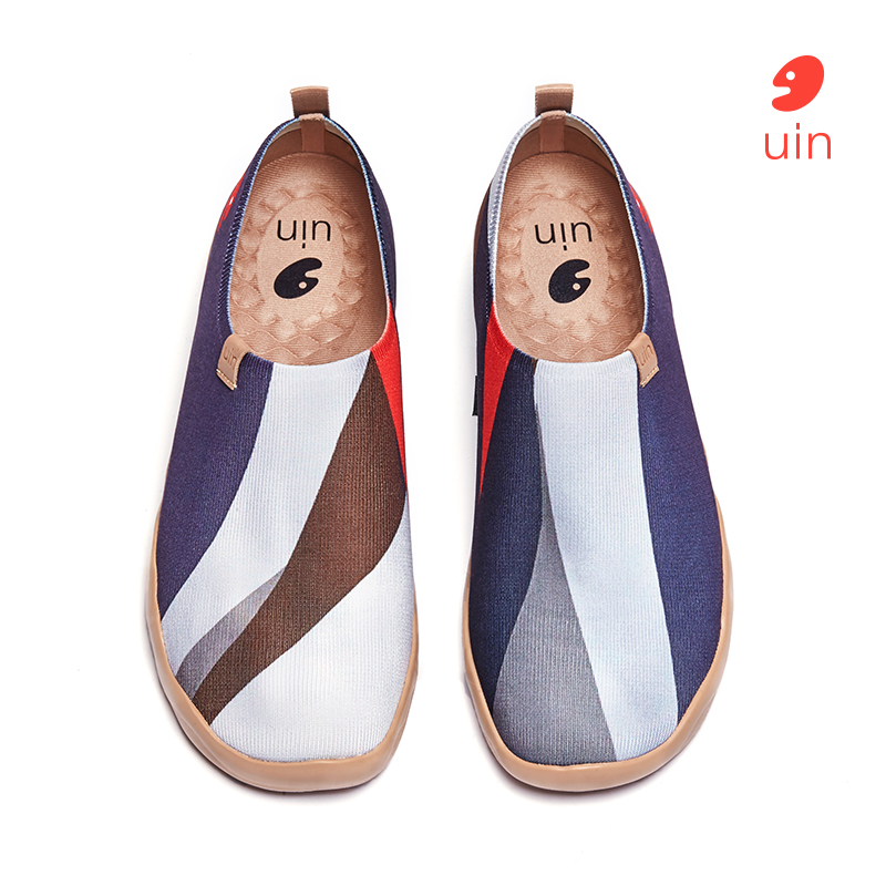 UIN Fashion Retro men's Shoes Sports Art Casual Canvas Sneakers Travel Shoes Art Painted men Slip-on Loafers ราคา 3,959 บาท*ส่งฟรี