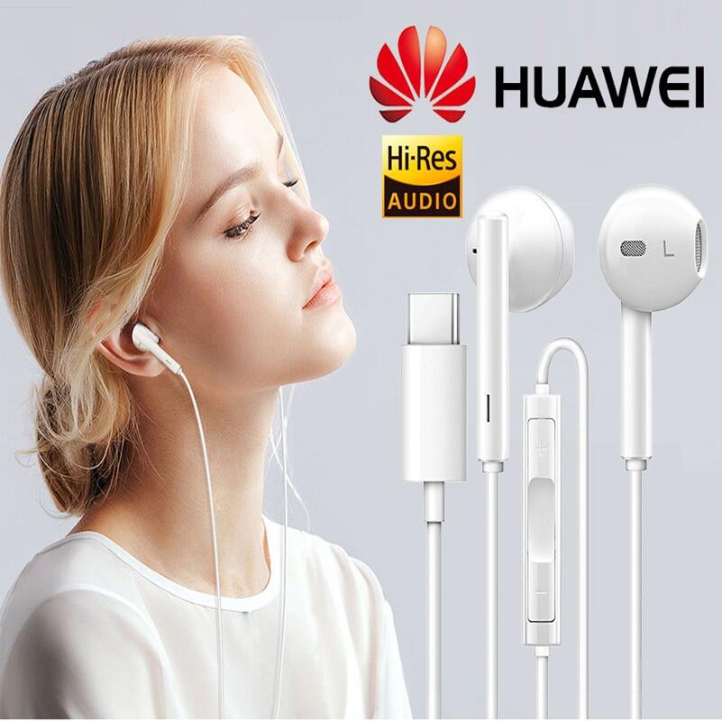 Tai Nghe Huawei Cm33 Chính Hãng Tai Nghe Micro Nhét Tai Type-C Usb Cho Huawei Mate 10 Pro Mate 20 Pro P20 Pro Xiaomi 2S 6x Mi8 8se