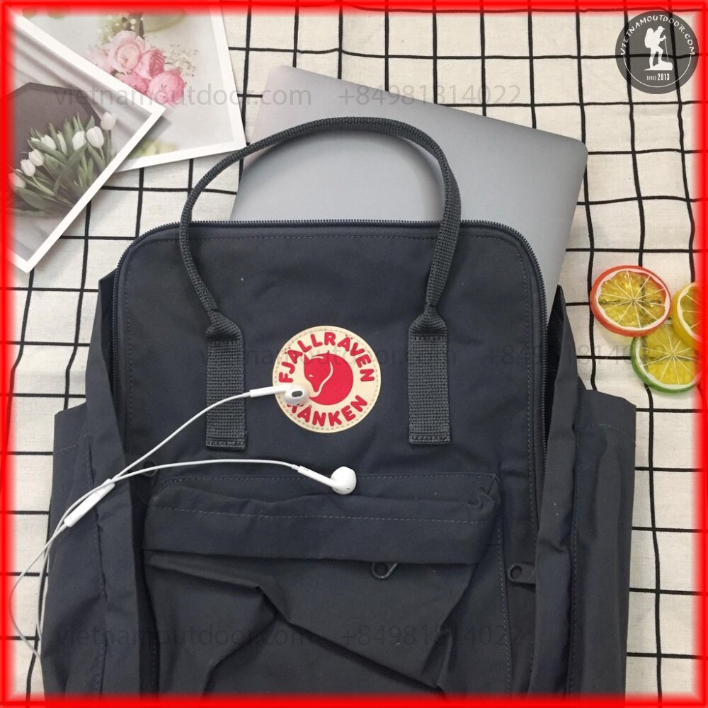 Balo Fjallraven Kanken Classic Màu Đen