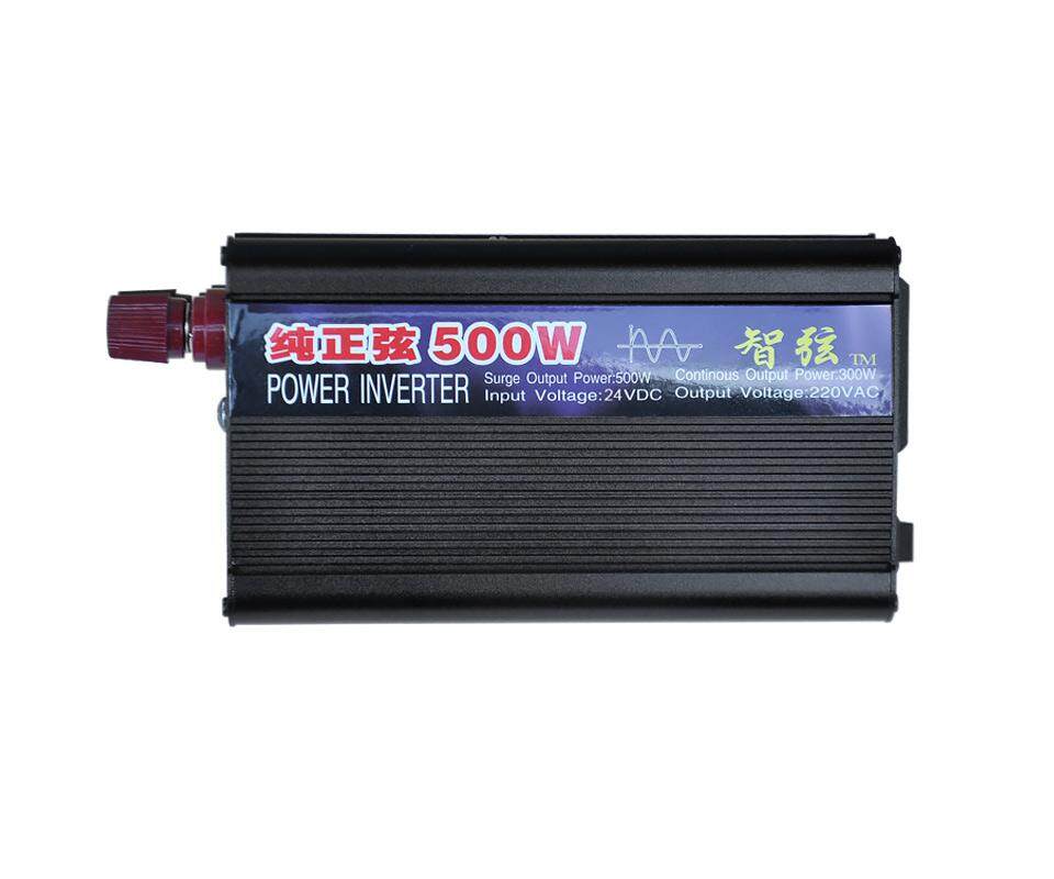 1Pc 500W DC12V 24V To AC220V Pure Sine Wave Inverter Foot Power Solar Inverters Power Converter For Car Household DIY