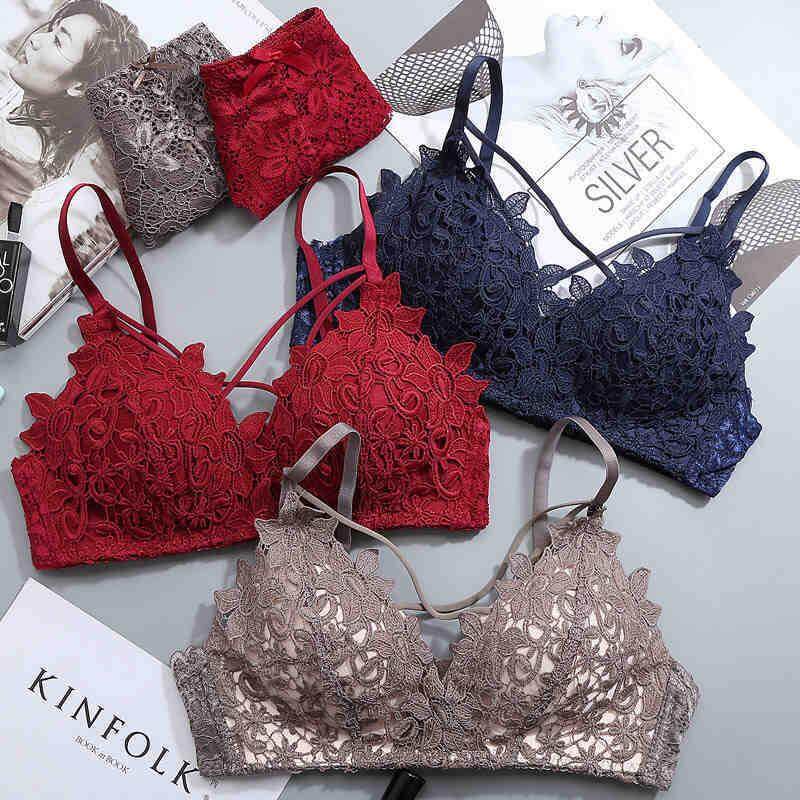 SHAN New Push Up Wireless Bra Sexy Strapless Lace Bras for Women
