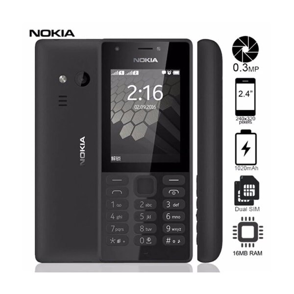 Điện thoại di động hoàn toàn mới cho nokia 216 điện thoại di động đã mở khóa chính hãng nokia 216 ds hai sim 2g gsm chất lượng tốt