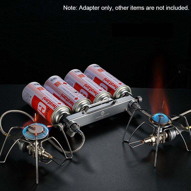 Gas Camping Adapter Survival Outdoor Stove Accessories Supplies