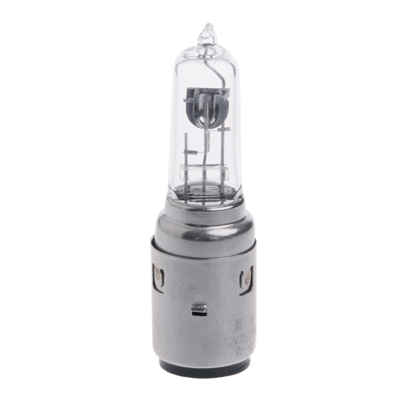 Đèn pha xe máy dc 12v 35w ba20d halogen bóng đèn xenon ánh sáng trắng