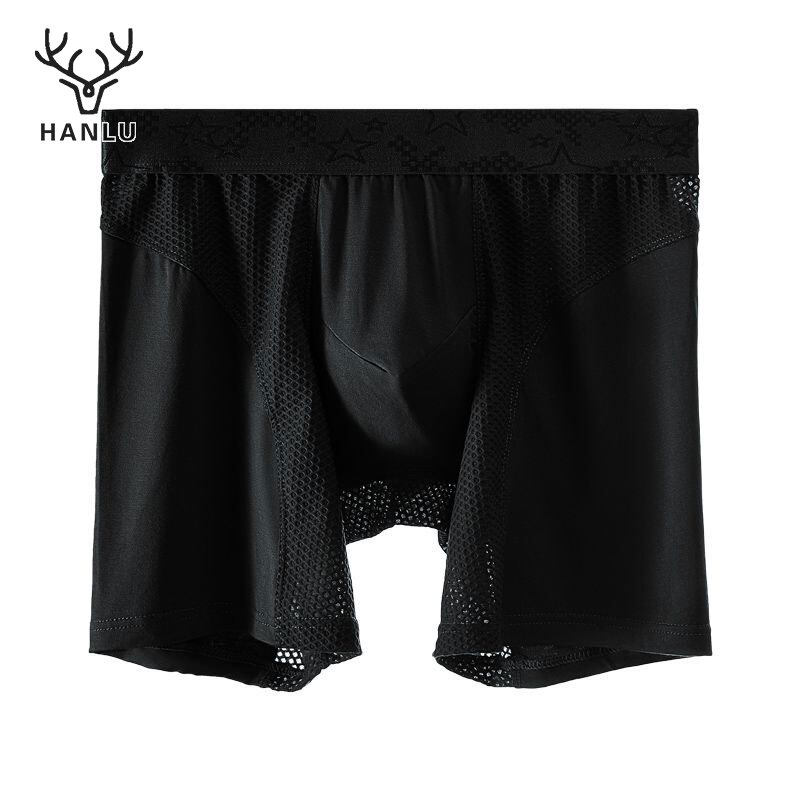 Hanlu Quần lót đùi nam Quần lót nam thể thao mở rộng quần lót boxer quần short bốn góc quần lót nam Comfort