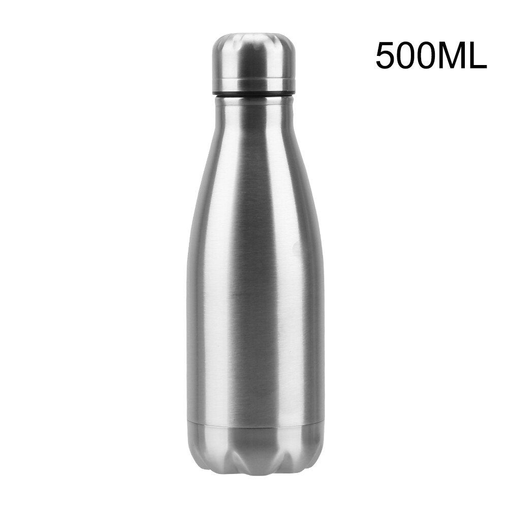 Chai nước nóng lạnh Cola 350ml 500ml 750ml 1000ml cho trẻ em trường học du lịch ngoài trời chai nước uống thể thao cách nhiệt bình chân không bằng thép không gỉ Bình nước một lớp