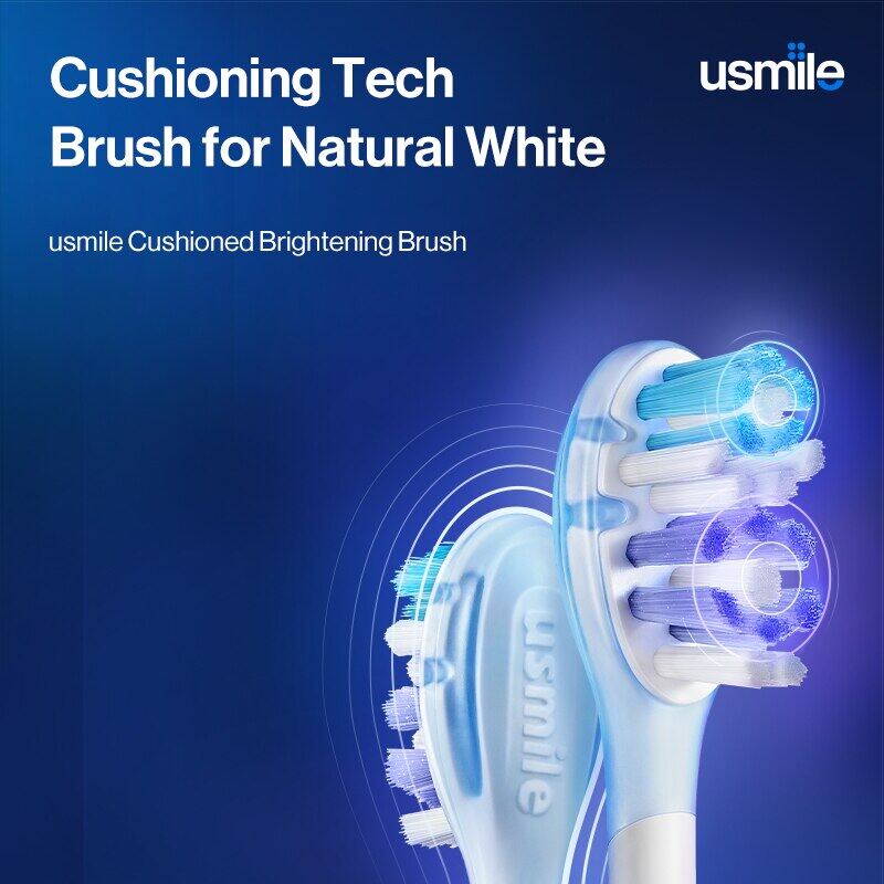 USmile đệm sáng đầu bàn chải đánh răng điện thay thế sạch trắng tự nhiên