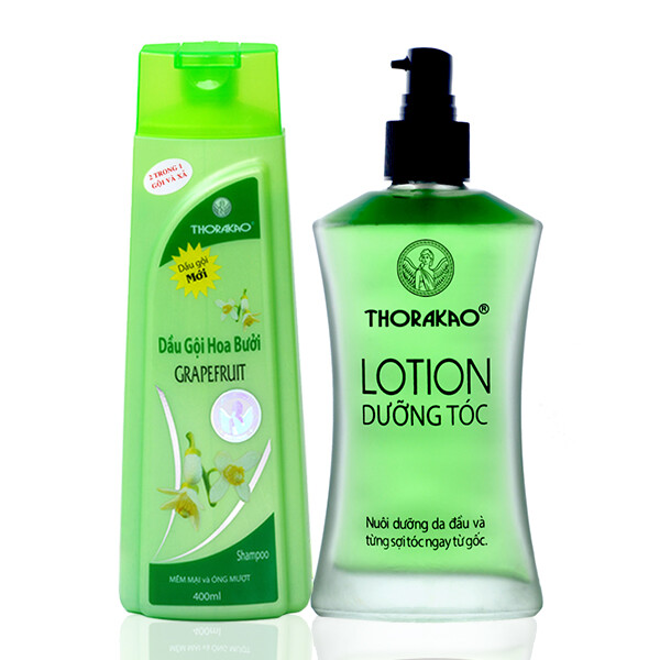 Combo dầu gội + tinh dầu bưởi 120 mil