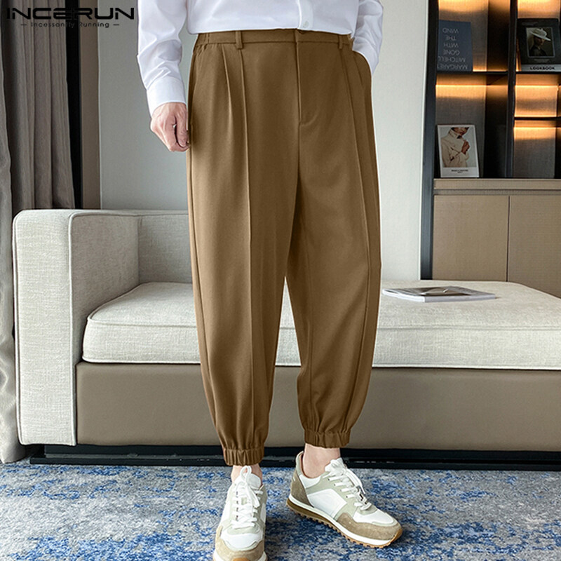 Mens Clothing Trousers Izzue Keyring-embellished Trousers in Black for Men Slacks and Chinos Casual trousers and trousers 