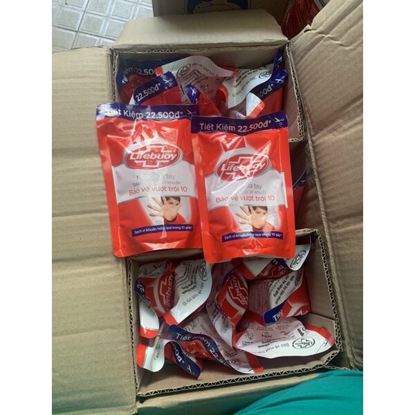 Nước rửa tay lifebuoy bịch 450gr