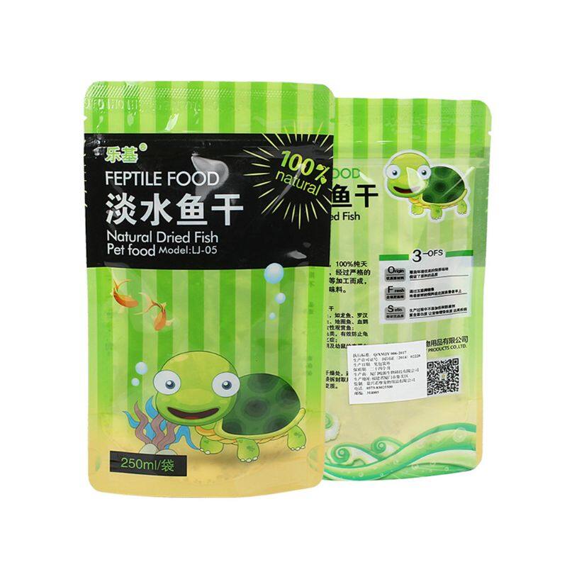 250 ml/túi bể cá cá nước ngọt khô cá rùa thức ăn nước rùa Brazil thức ăn vật nuôi bổ sung canxi
