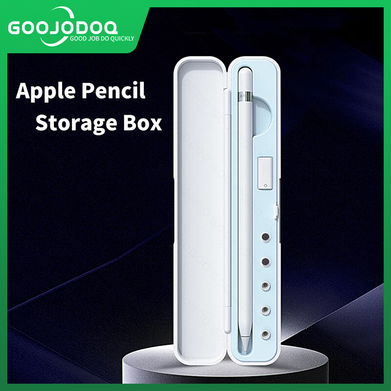 GOOJODOQ Hộp Đựng Bút Chì Apple Chính Hãng Dành Cho Ốp Apple Pencil Thế Hệ Thứ 1 Apple Bút Chì Phụ Kiện Dành Cho Apple Pencil Thế Hệ Thứ 2 Trường Hợp Di Động Apple Bút Chì, 1 2