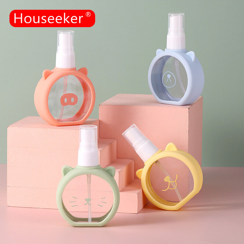 Houseeker bình xịt kem dưỡng da hoạt hình dễ thương 55ml bình tưới nước nhỏ phiên bản hàn quốc bình xịt kem dưỡng da bình xịt lưu trữ du lịch