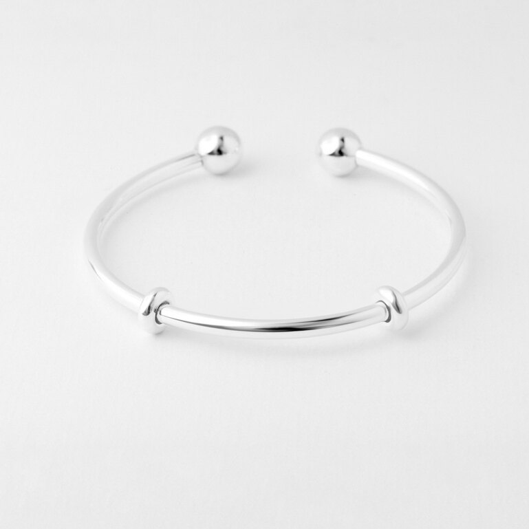 Vòng tay bạc 925-đeo charm cá tính-kat jewelry