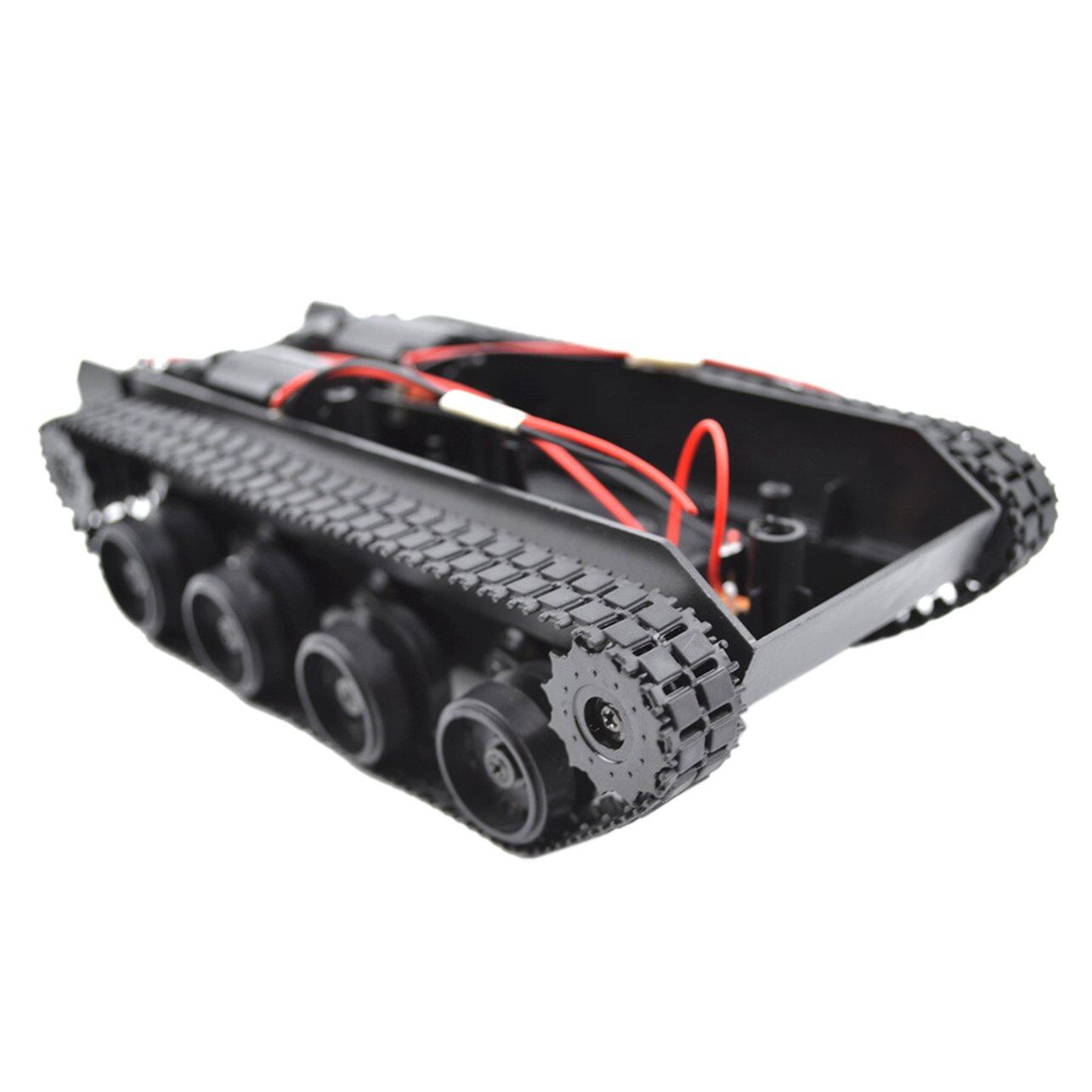 Goodshop bánh xích cao su giảm xóc hạng nhẹ bộ khung gầm xe hơi xe theo dõi xe tăng điều khiển từ xa robot thông minh đồ chơi robot tự làm