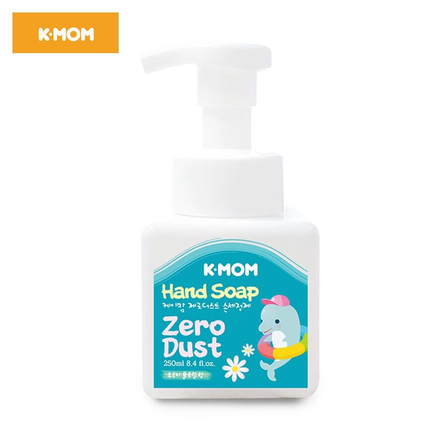 Nước rửa tay tạo bọt zero dust k-mom hàn quốc 250ml