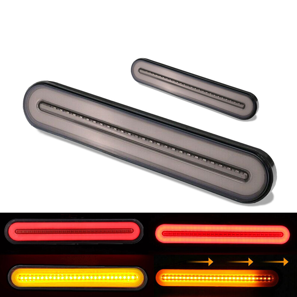 ANMINGPU 1 Cặp Đèn LED Đuôi Xe Tải Rơ Moóc 12V 24V Đèn Báo Rẽ LED Tuần Tự Đèn Cảnh Báo Dừng Phanh Sau, Không Thấm Nước