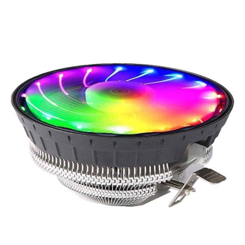 Cpu cooler tản nhiệt quạt làm mát phát sáng rgb độ ồn thấp, cho máy tính để bàn làm mát