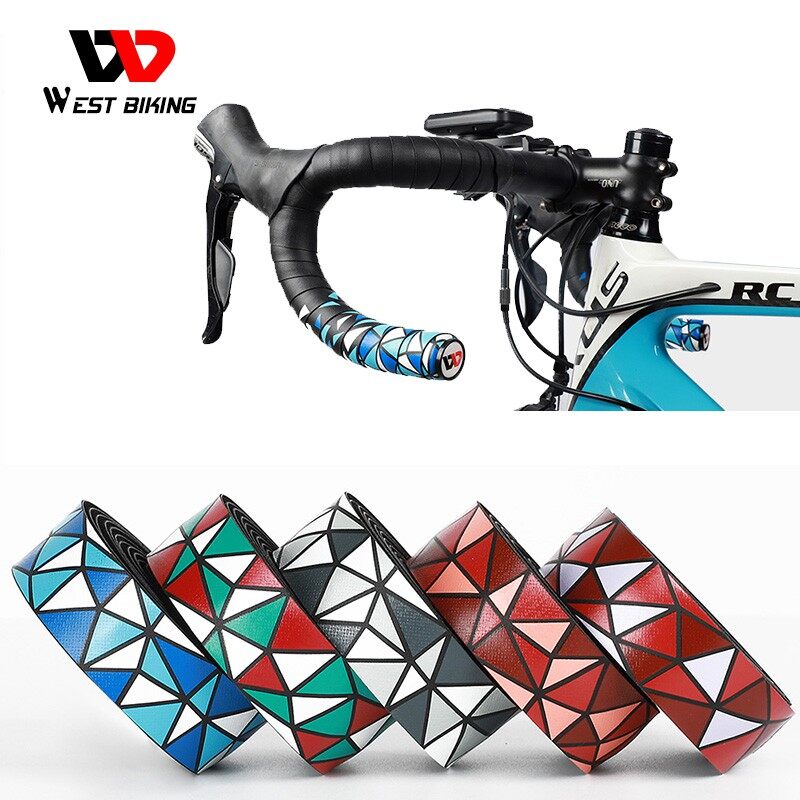 Tây Biking Dây Quấn Ghi Đông Xe Đạp Mềm Chống Trượt EVA Ghi Đông Xe Đạp Đường Trường Băng Chống Sốc Tay Cầm Băng Phụ Kiện Xe Đạp