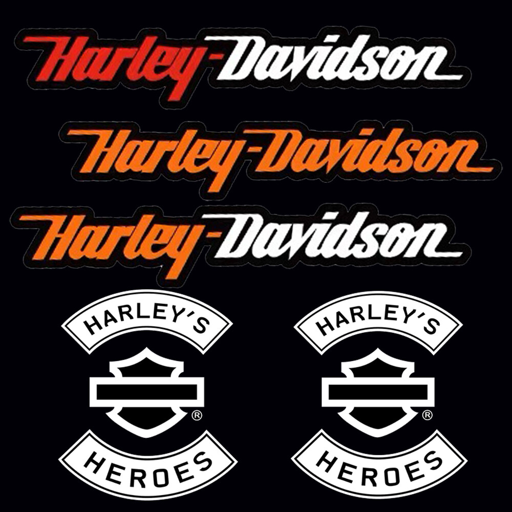 Phản Quang Harley xe mô tô Sticker bình xăng xe máy Mũ bảo hiểm cơ thể sửa đổi đề can