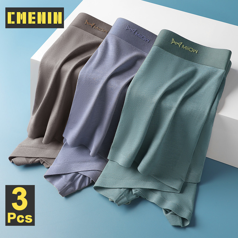 CMENIN 3Pcs Hot Man ชุดชั้นในนักมวยชายสะโพกยกโพลีเอสเตอร์ Cuecas เซ็กซี่ชายกางเกงนักมวยกางเกงขาสั้นกางเกง Underwear M1320 ราคา 341 บาท*ส่งฟรี