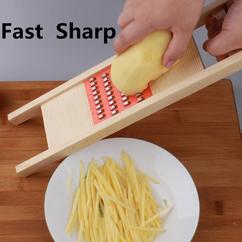 [SUSU Living Home] Cucumber vegetable Slicer Salad Kitchen Shredder Cheese Fruit Carrot Rob Grater onion chopper potato peeler french fry cutter