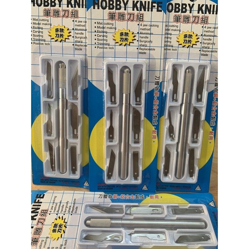 Bộ dao trổ 7 chi tiết hobby knife