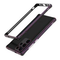 KISSCASE Ốp Điện Thoại Khung Kim Loại Chống Sốc Sang Trọng Cho Samsung S22 Ultra Note 20 Khung Nhôm Hai Màu Cho Samsung Galaxy S22 Plus Note 20 Ultra Note 20 Ốp Bảo Vệ Fundas