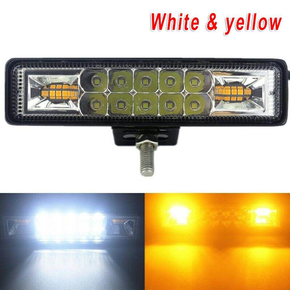 Đèn Làm Việc Nhấp Nháy 48W Đèn LED Dạng Thanh Cho Xe Jeep SUV Moto G3l2 Offroad 4x4 ATV Đèn Làm Việc Thanh IP67 Chống Nước