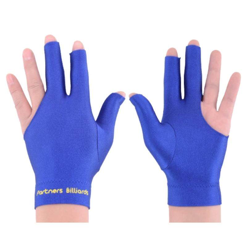 บิลเลียดสามนิ้วมือถุงมือถุงมือสนุกเกอร์พิเศษเกรดดีเยี่ยมFingerlessถุงมือเล่นพูล/บิลเลียดอุปกรณ์กีฬาฟรีไซส์