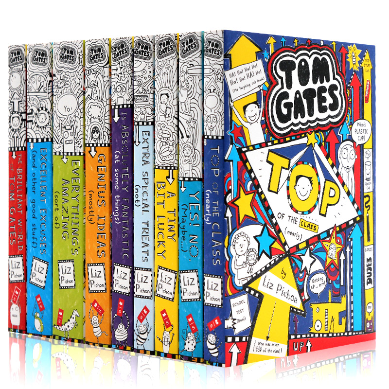 Tom Gates Books Collection 20 Paperback Uk Edition By Liz Pichon