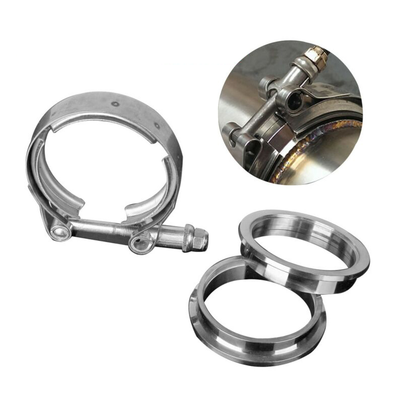 Kẹp Ống Xả Tuabin Bằng Thép Không Gỉ 2 "/2.5"/3 "/3.5"/4 Inch Thông Dụng, Vband
