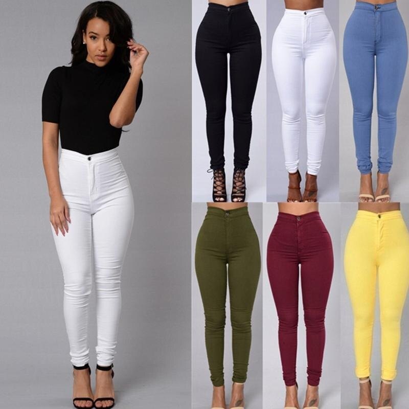 Moderntime Quần Legging Denim Bó Sát Phong Cách Tiktok Cho Nữ, Quần Bò Co Giãn Cạp Cao Quần Bút Chì Hoa Hồng
