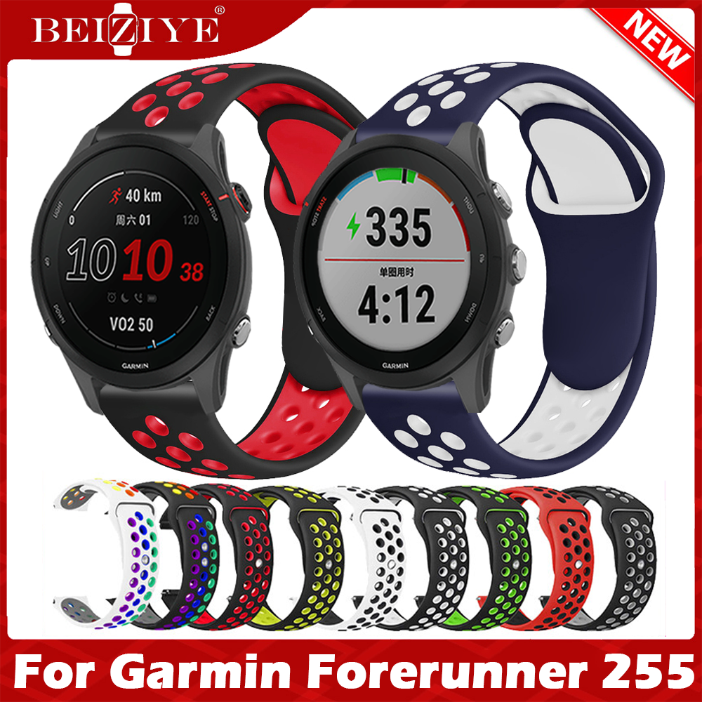 Đối với Garmin Forerunner 255 dây đeo đồng hồ dây đeo đồng hồ thông minh dây đeo silicone Đồng hồ si