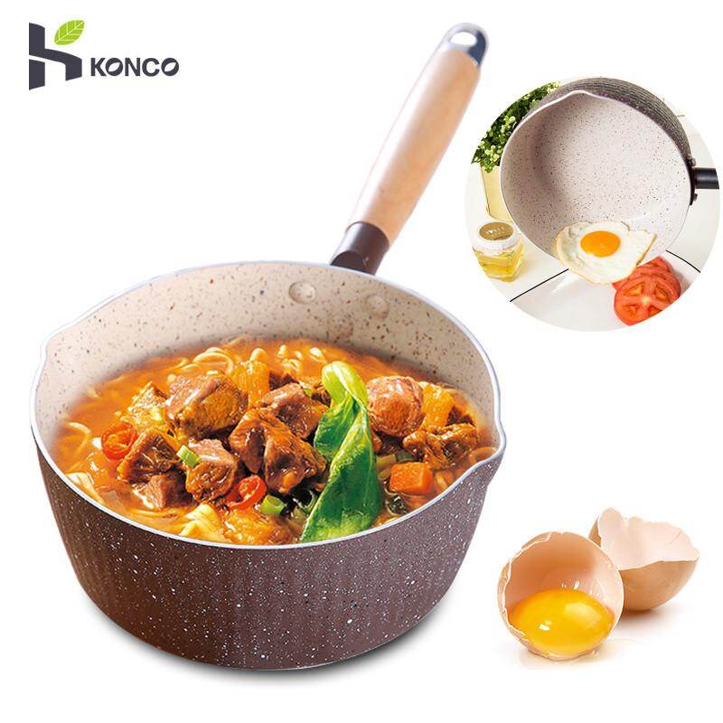 Konco Nồi nấu ăn chống dính phong cách Nhật Bản, hàng nội địa, dùng cả bếp ga và cảm ứng - INTL